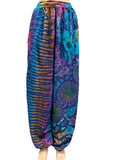 Rayon Multi Tie Dye Yoga Trouser