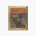Real Sic - Art Frame Enamel Lapel Pin - The Scream by Munch