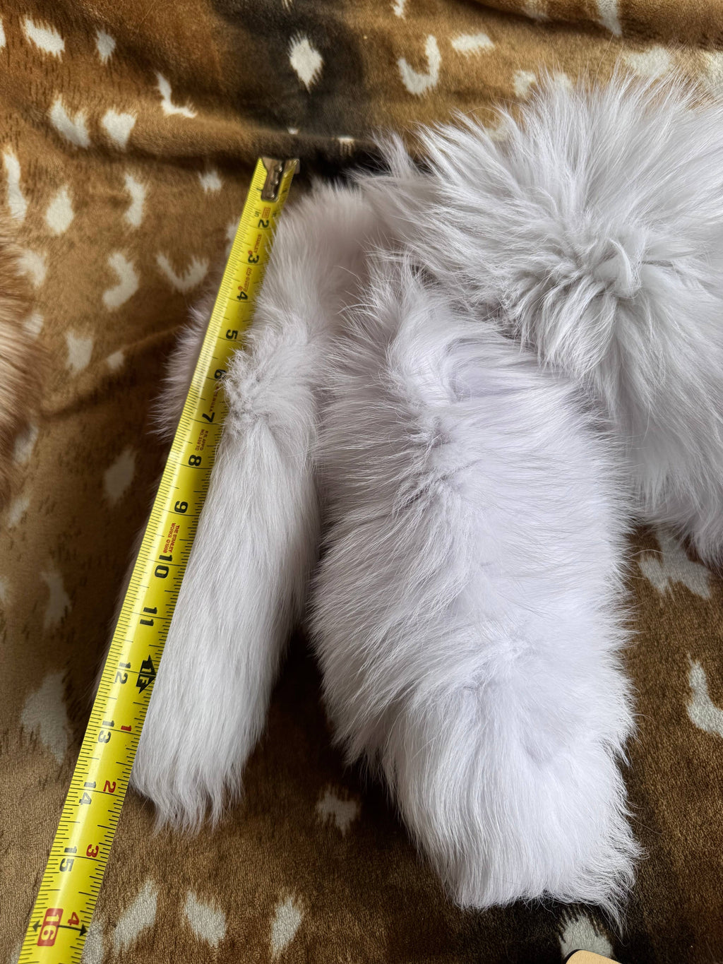 Pure White Fox Tails