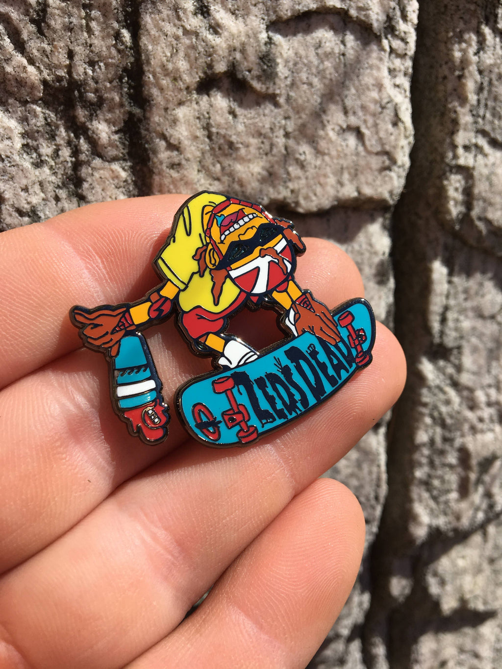 Mushroom Kingdom Pins - Rocket Power Otto Pin – 1.5" Hard Enamel | Limited Edition 