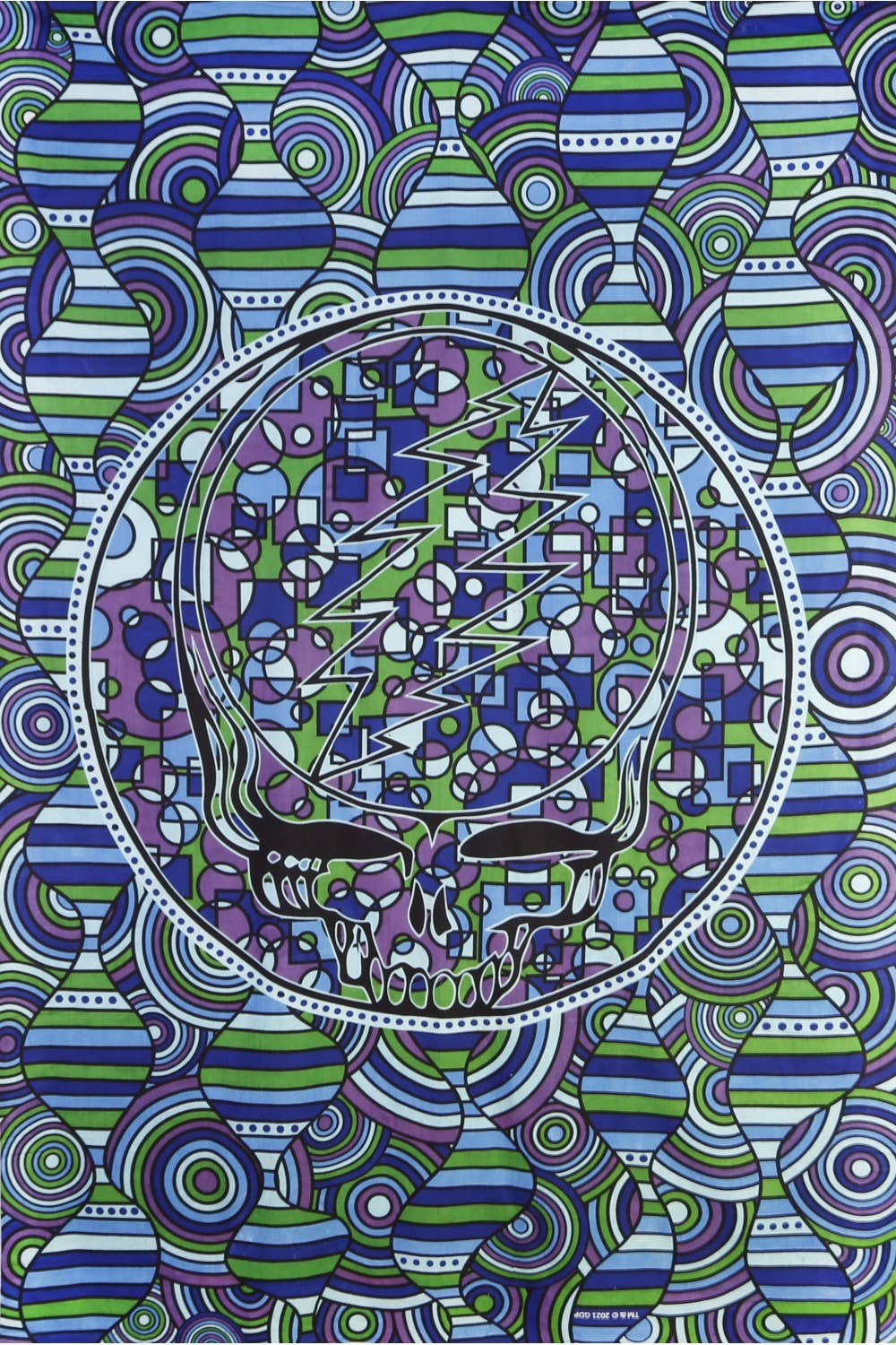 Grateful Dead Tapestry Stealie Under the Sea Boho Tapestries
