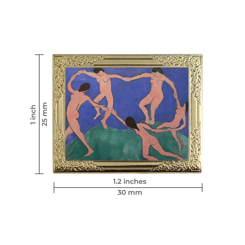 Real Sic - The Dance by Matisse Art Frame Pin - Museum Souvenir Fine Art Lapel Pin