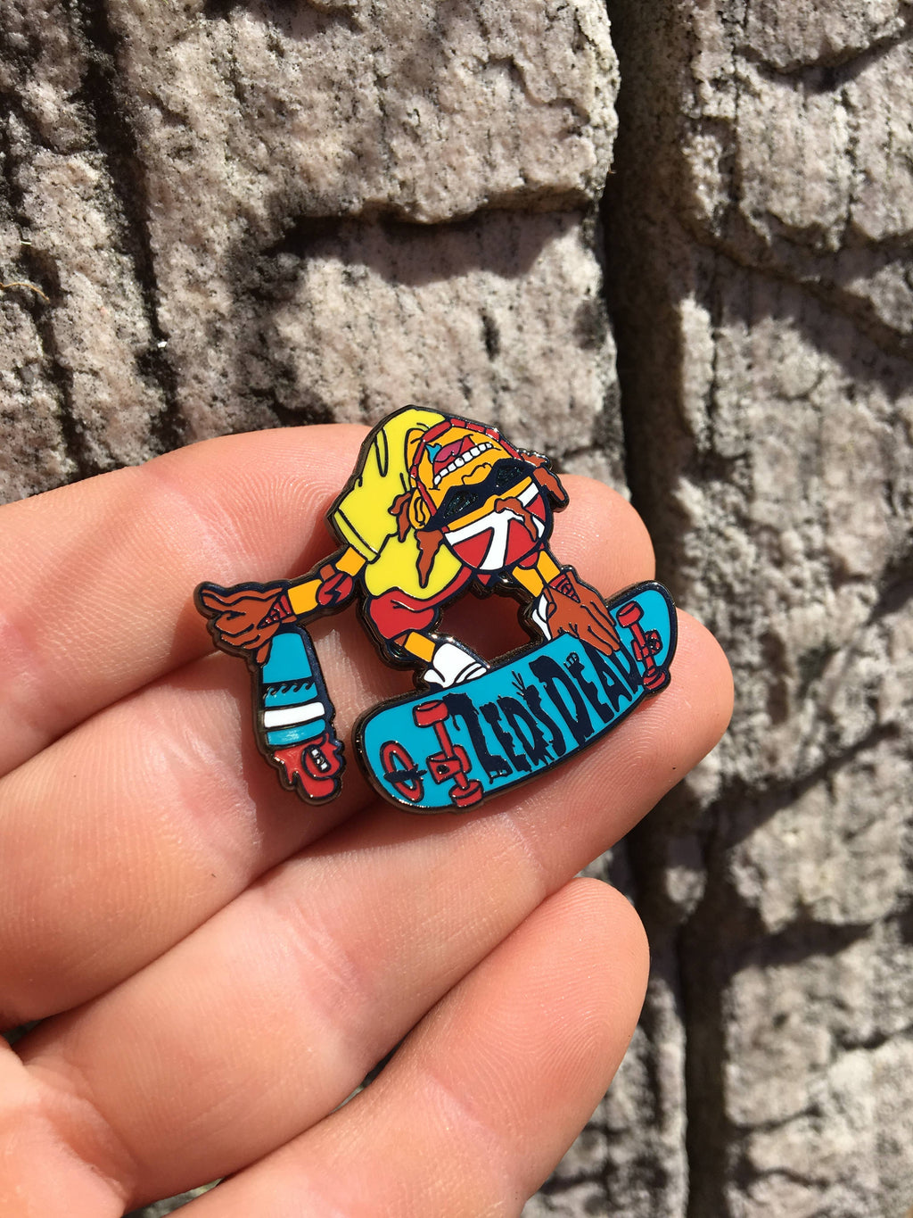 Mushroom Kingdom Pins - Rocket Power Otto Pin – 1.5" Hard Enamel | Limited Edition 