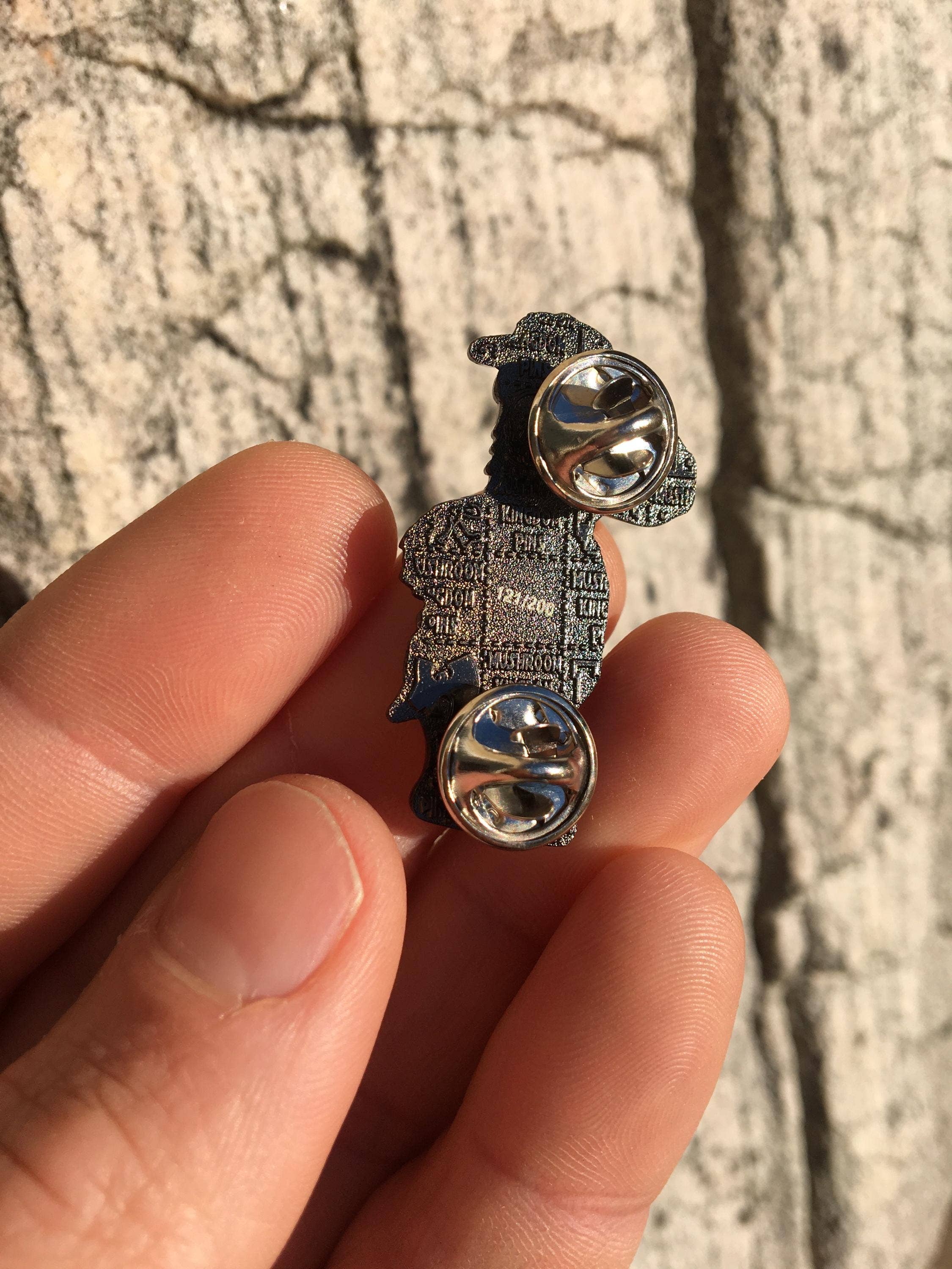 Mushroom Kingdom Pins - Tripping Bryan Lapel Pin – 1.5" | Collectible Festival Art b