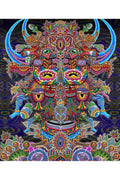 Heady Art Print Tapestry Bullish Man