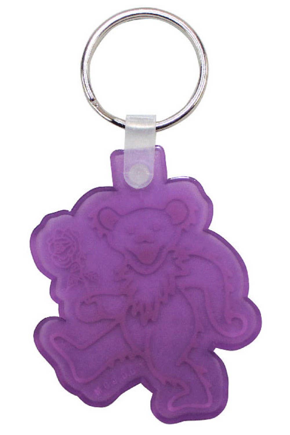 VINTAGE Grateful Dead Dancing Bear Purple Keychain