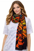 Grateful Dead Long Warm Spiral Bears Scarf