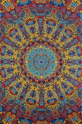 3D Tapestry Psychedelic Sunburst